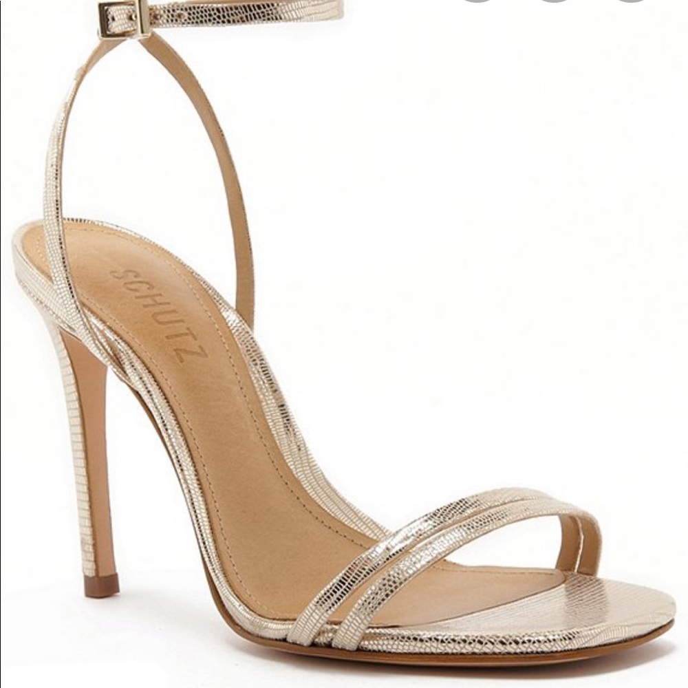 Altina Leather Ankle Strap Dress Sandals